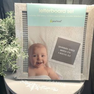 Wooden Letter board set